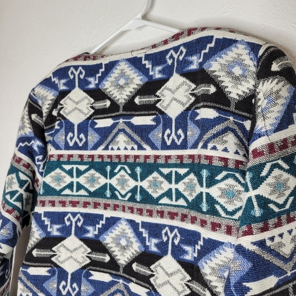 Vintage Western Cropped Blazer Jacket Women's Size Medium - Picture 6 of 8